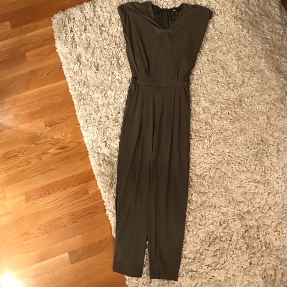 jersey short sleeve jumpsuit
