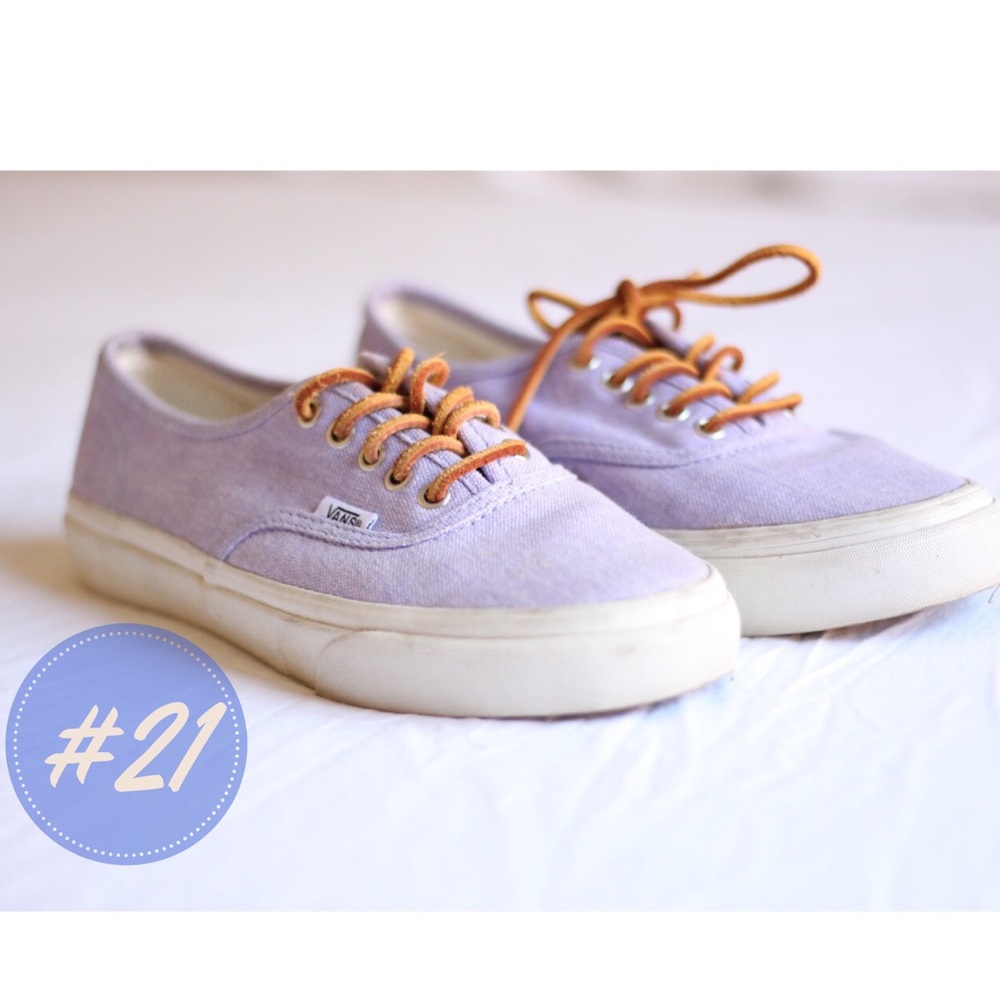 Vans Shoes size 7 purple