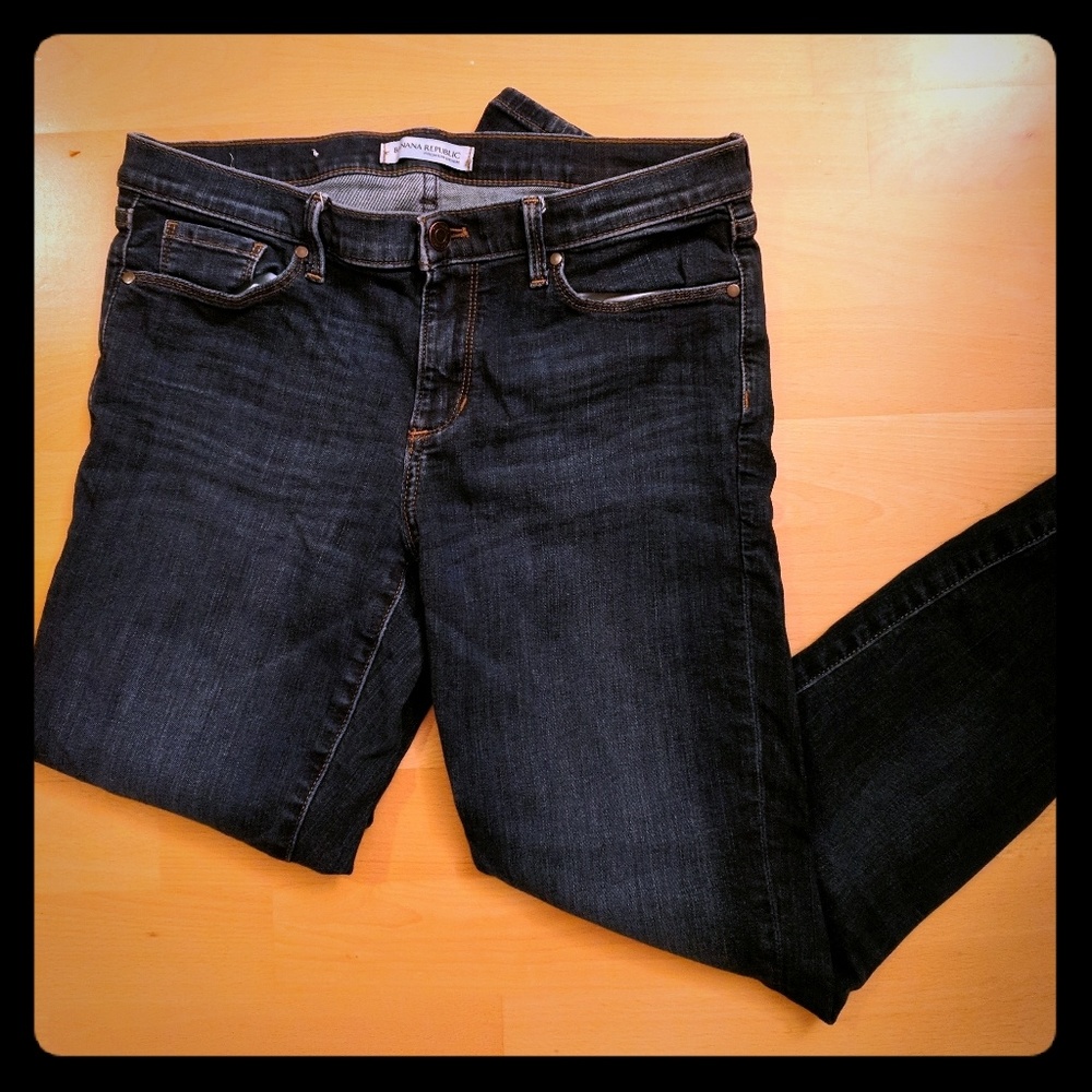 Banana republic skinny ankle jeans