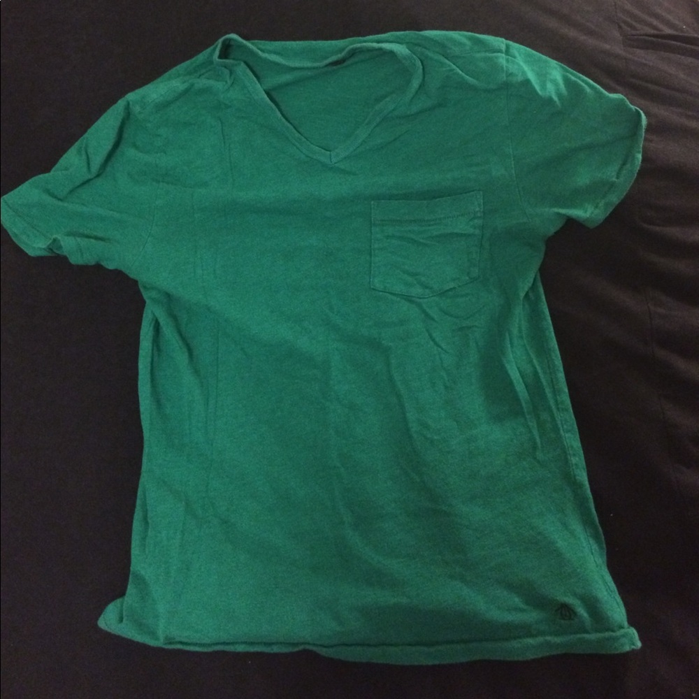 Penguin green pocket tee