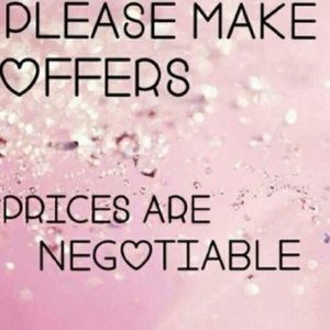 ALL PRICES ARE NEGOTIABLE!!!!!