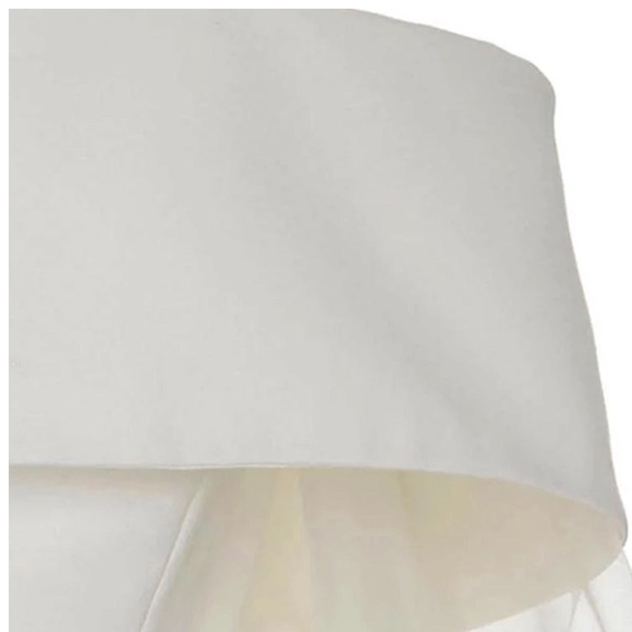 Silky White Sheer Sleeve Off The Shoulder Top - Picture 6 of 8