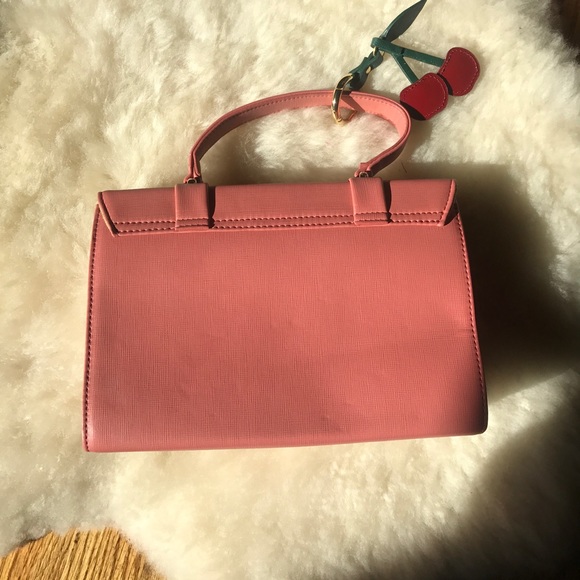 Edith&Ella Retro Vintage Inspired Cherry Charm Bag - Picture 5 of 9