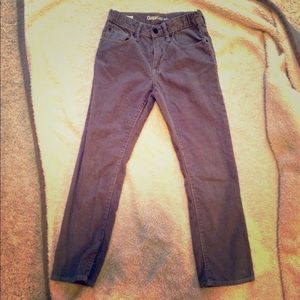 Gap boys gray corduroy pants (size 8)