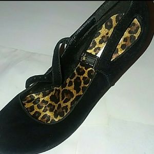 💞💞Qupid Black SUADE Shoes Mary Jane style💞💞