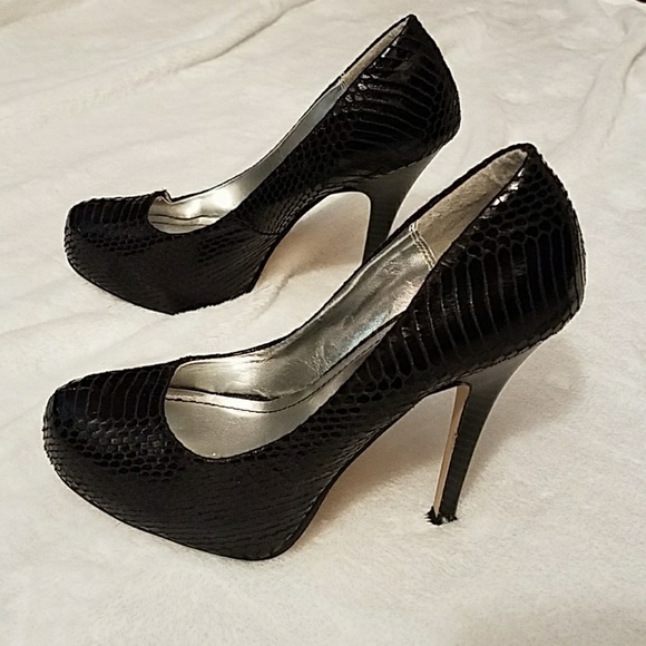 Snake platform heels. - Picture 7 of 8