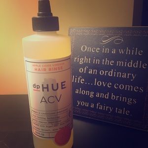 Apple Cider Vinegar hair rinse