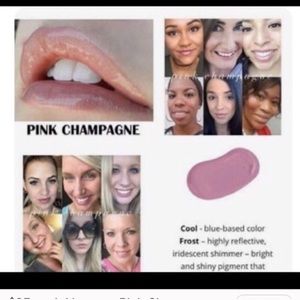 Lipsense Pink Champagne and Glossy Gloss