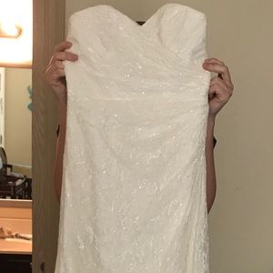 Size 2 wedding dress asking $1,000 obo