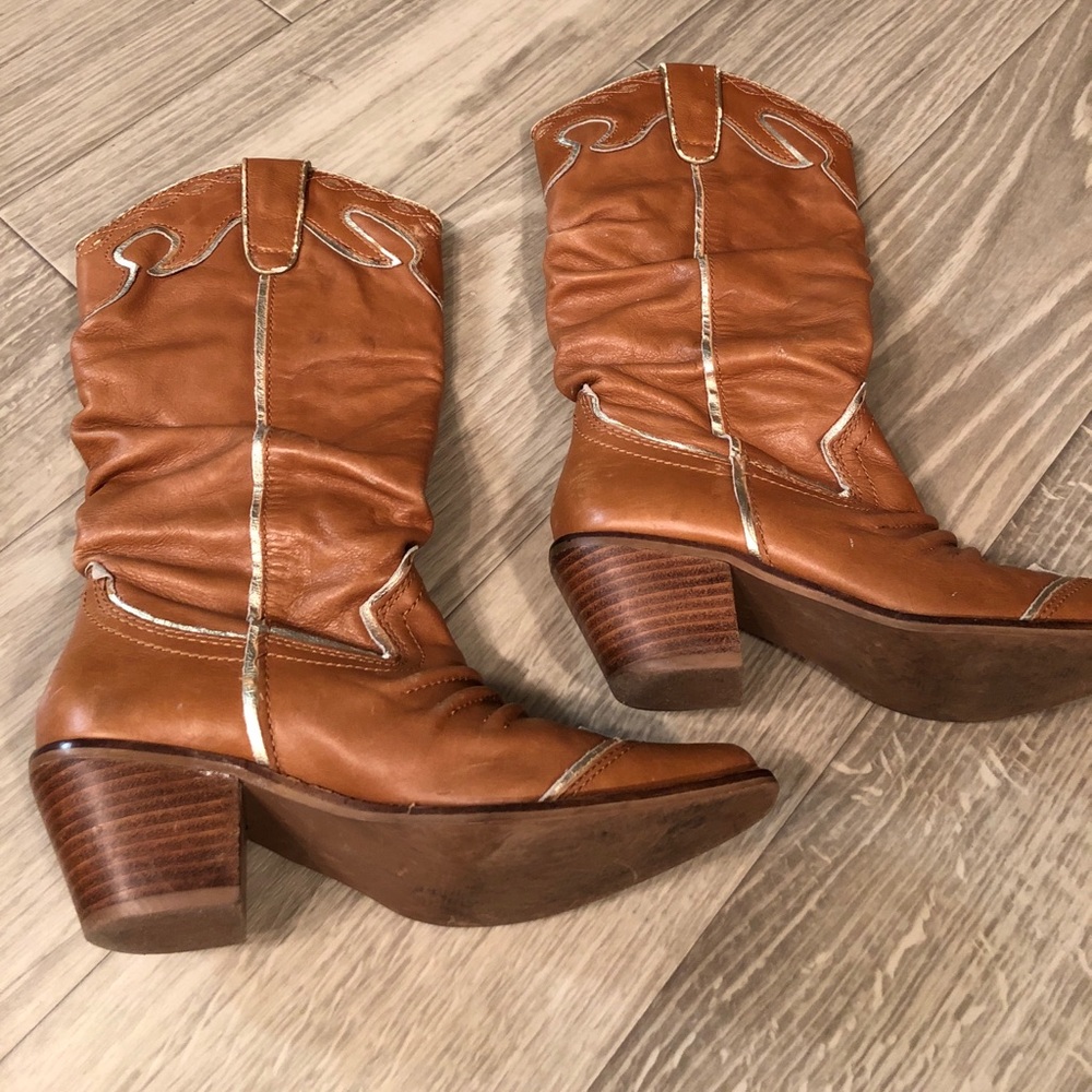 Cowgirl boots originally purchased at Dillard’s