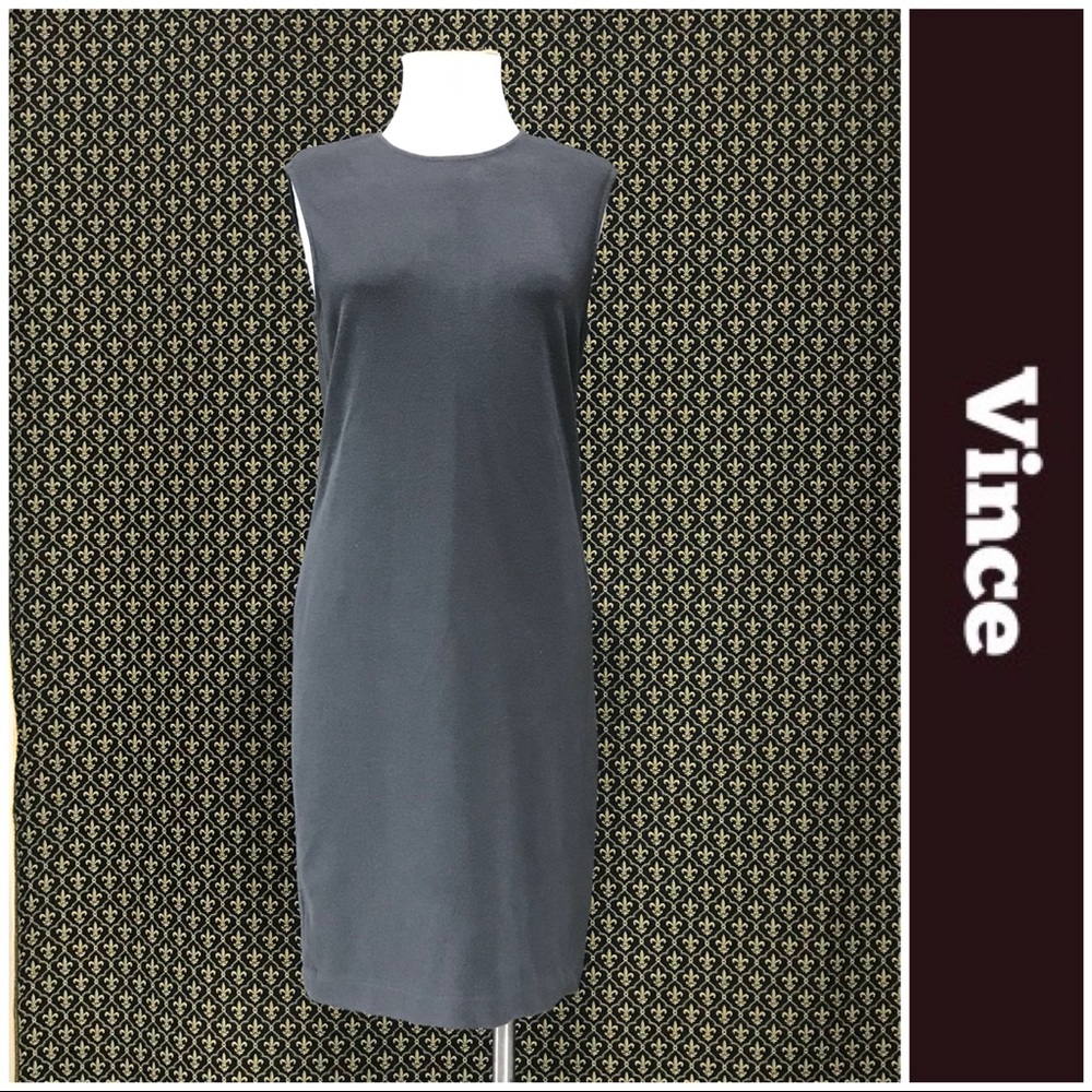 Vince Ponte Knit Sheath Dress