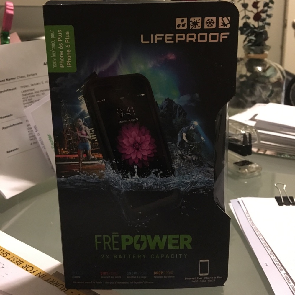 Lifeproof 2x battery capacity