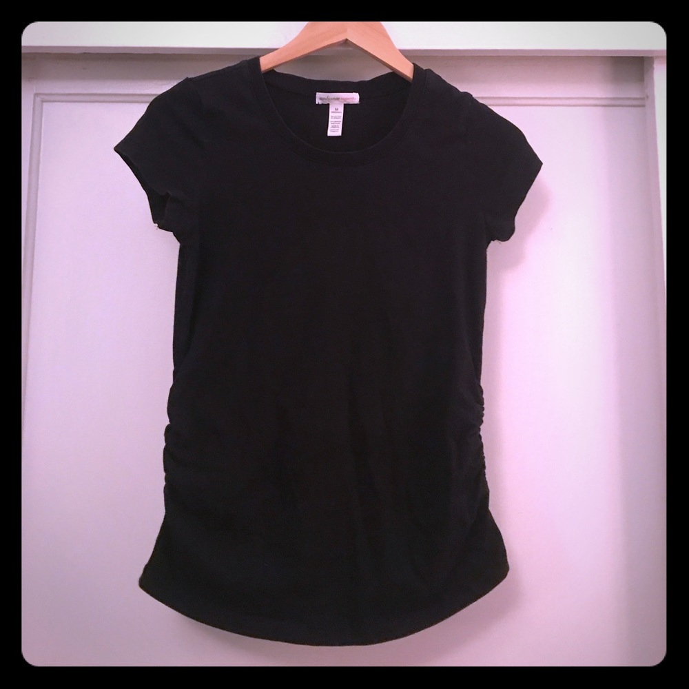Black Maternity Tee