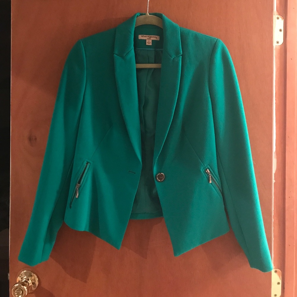 Green blazer