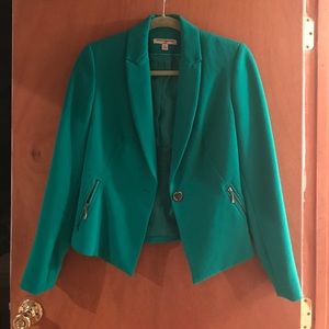 Green blazer