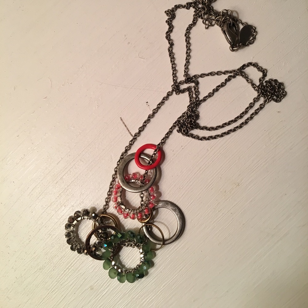 AEO multi-charm necklace