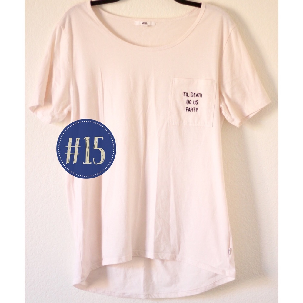 Vans Pocket Tee Till Death