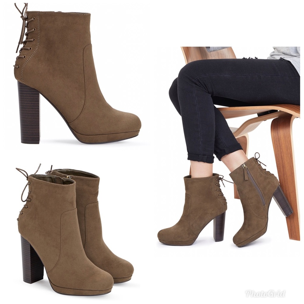 New Olive Booties ⚡️SALE⚡️