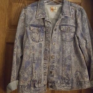 Paisley Denim Jacket