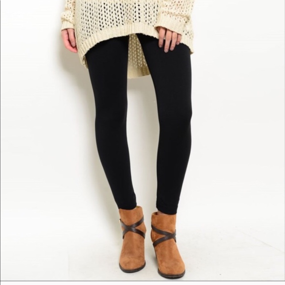 🎉Only 2 Left🎉 Black Fleece Leggings
