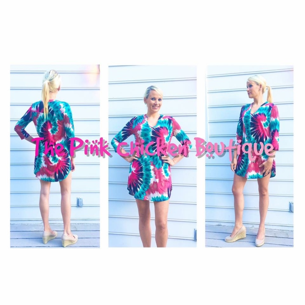 Tye dye dress Tunic