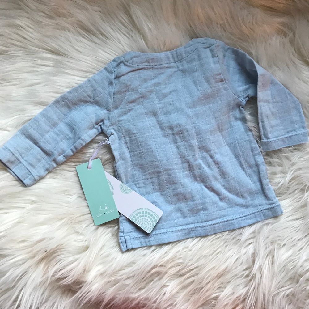 Aden & Anais Muslin Top unisex 0-3 NWT