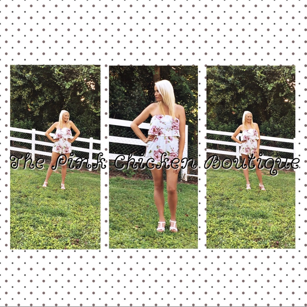 Floral ROMPER BNWT