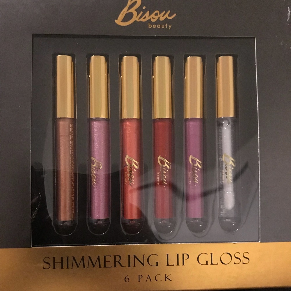 Beautiful shimmering lip gloss