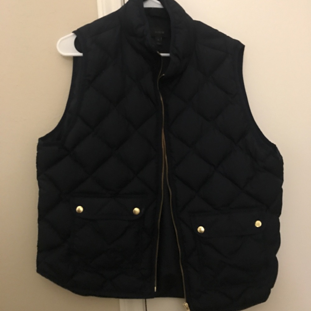 J. Crew Quilted Puffer Vest