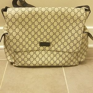Gucci diaper bag