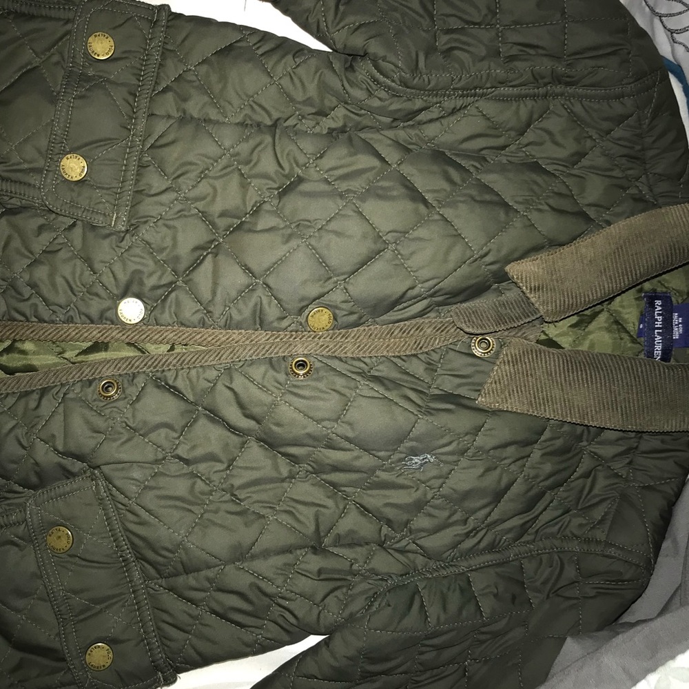 Girls polo pea coat