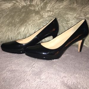 Cole Haan Patent Leather Black Pumps