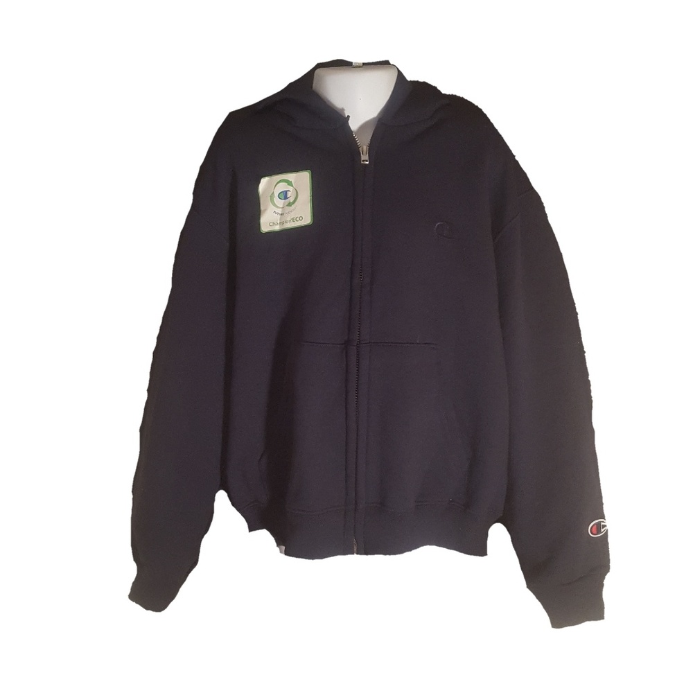 Champion Dark Blue Zip Up Hoodie