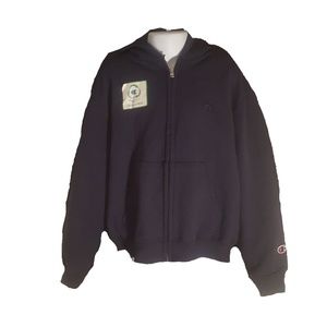Champion Dark Blue Zip Up Hoodie