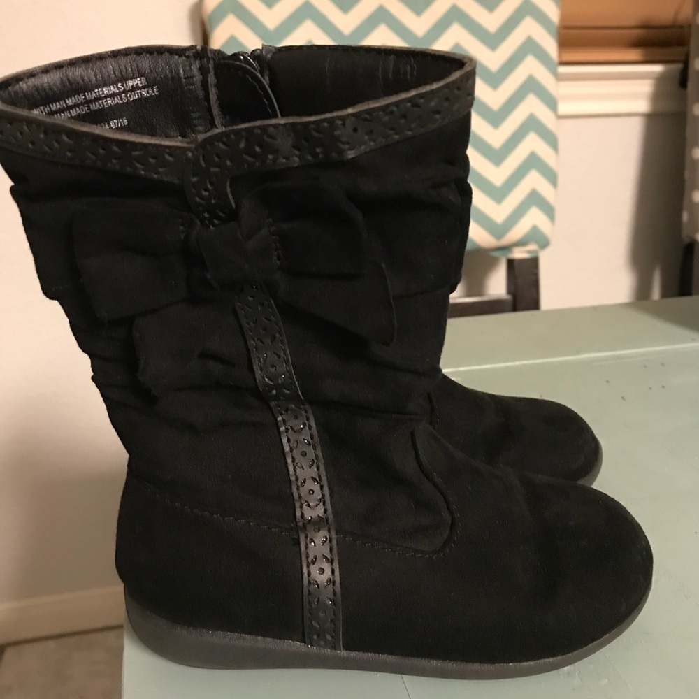 Girls Winter Scrunch Boots