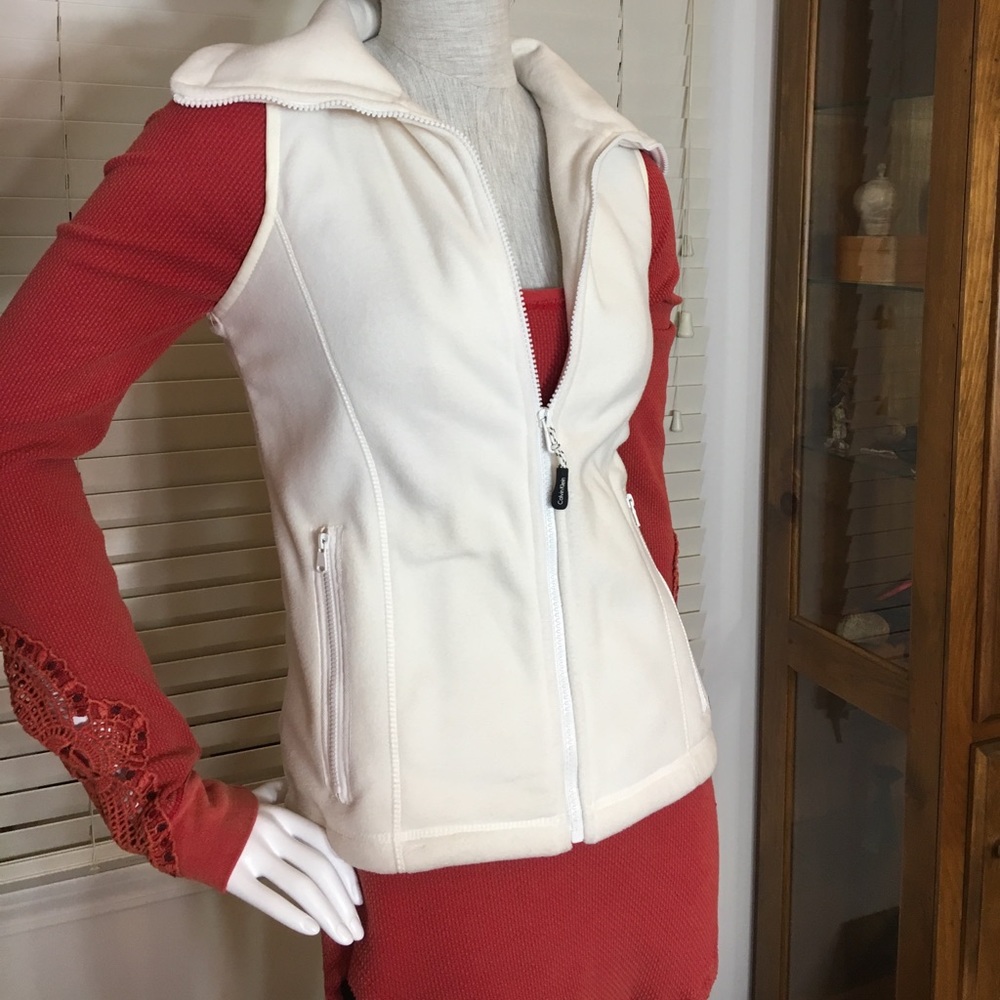 NWOT Calvin Klein Performance Zippered Vest - XS