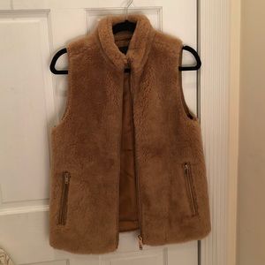 Jcrew Plush Fleece Excursion Vest