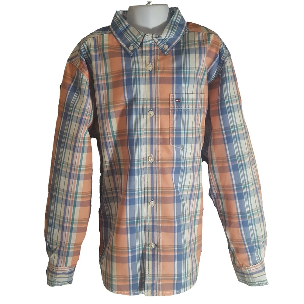 Tommy Hilfiger Plaid Button Up