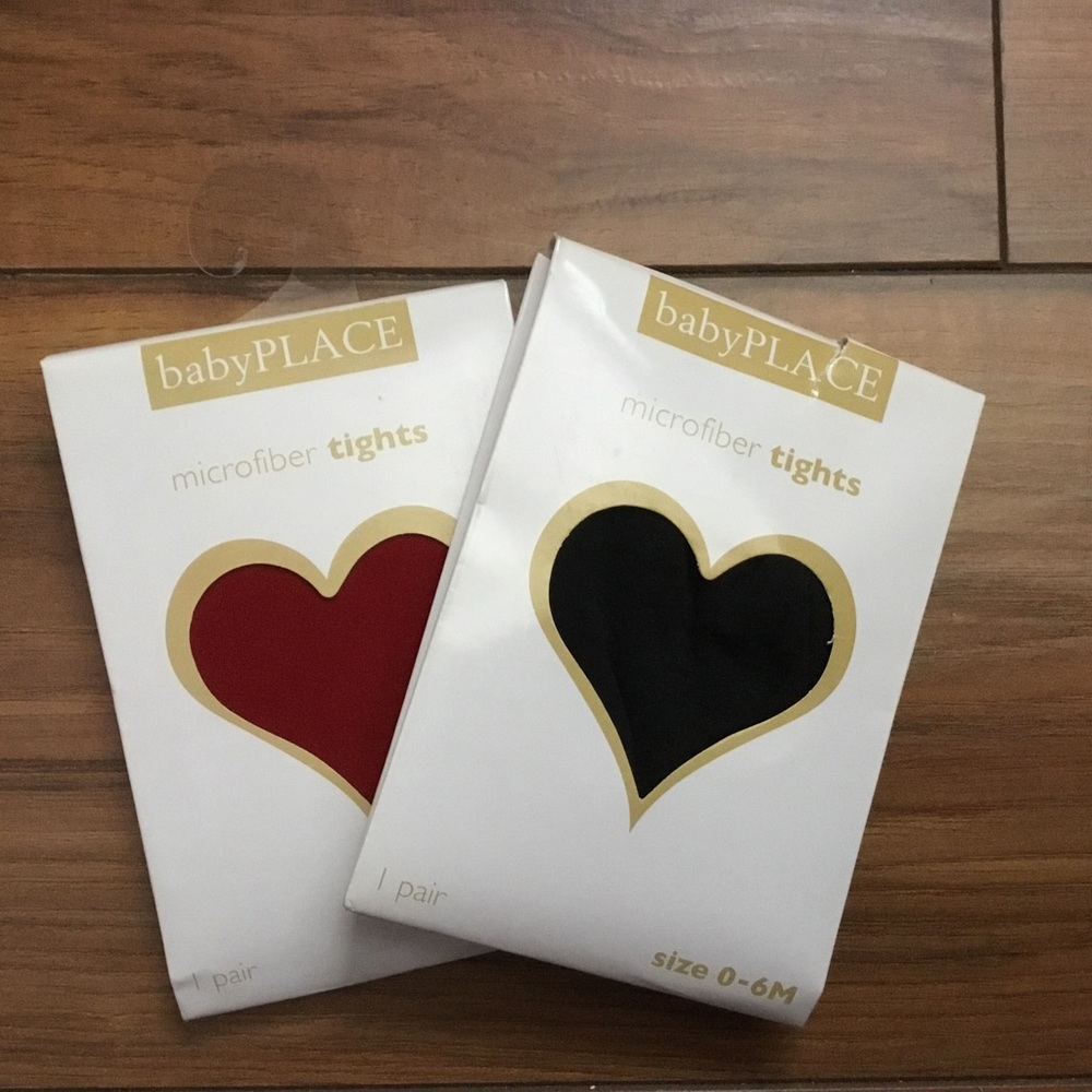 NWT- 3 PAIR OF INFANT TIGHTS