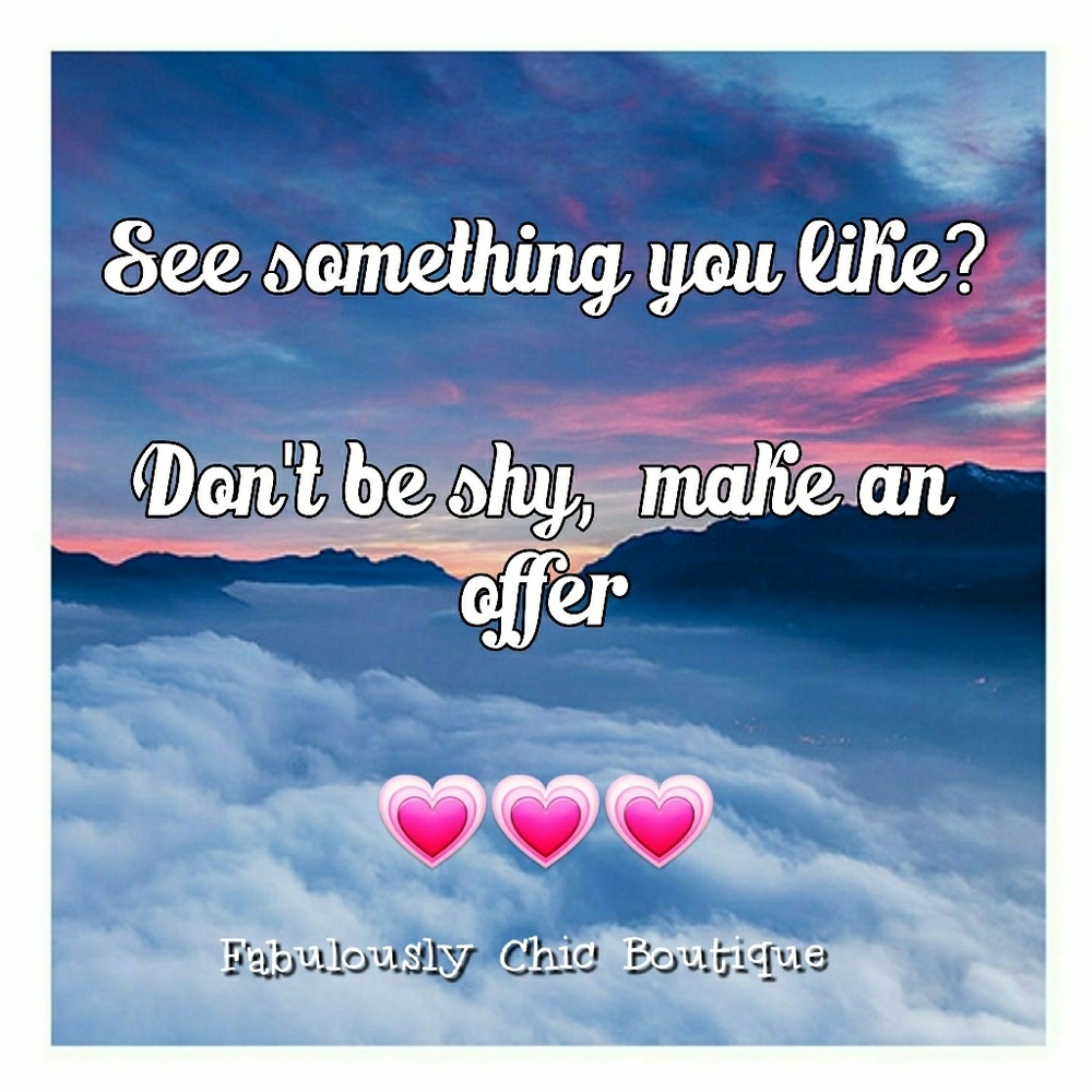 Make an offer🙋🏼‍♀️💗