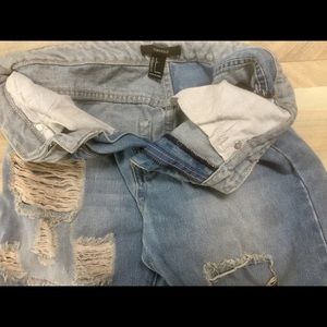 Forever21 ripped jeans