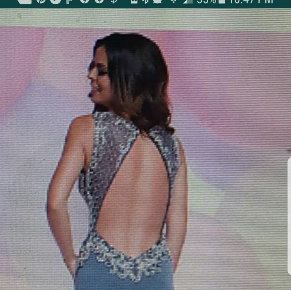Long evening or prom dress