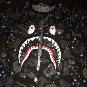 Bape space camo tee