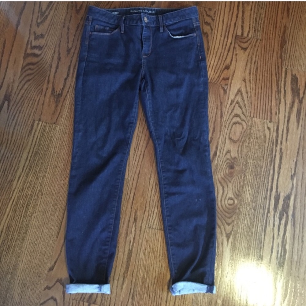 Banana Republic 27 petite skinny jeans