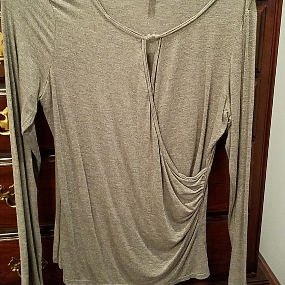NWT Sophie Max Gray Top Size Xl - Picture 1 of 3