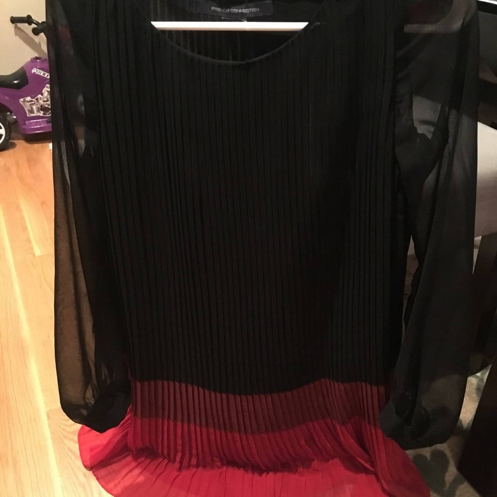 French Connection Sheer dress