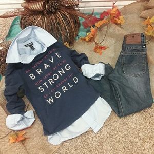 Boys 3 piece casual outfit