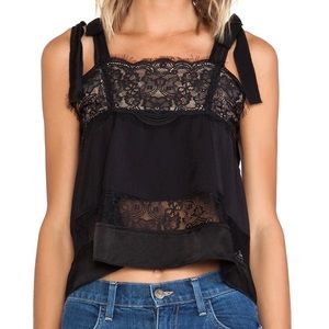 For Love & Lemons 🍋 Back lace cami. BNWOT Size XS