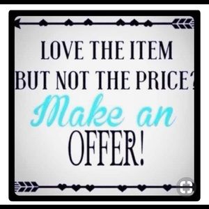 🎉make me an offer On any of my items 🎉