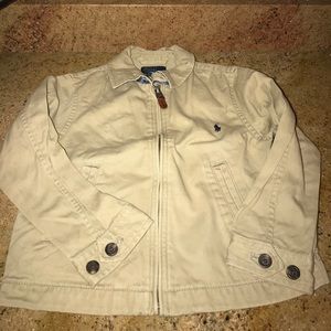 Toddler Ralph Lauren Jean Material Jacket size 4t